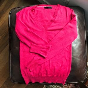 Club Monaco v-neck cashmere sweater.